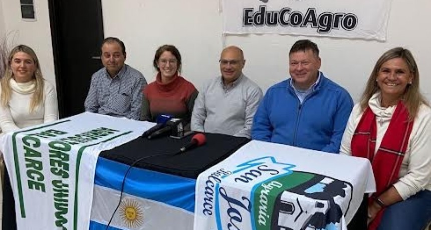 Balcarce: El Intendente acompaño el anuncio de la Educoagro 2022 