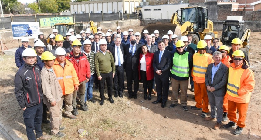 Alberto Fernández anunció el inicio de las obras de ampliación de las Plantas Potabilizadoras de las ciudades de Santa Fe y Rosario