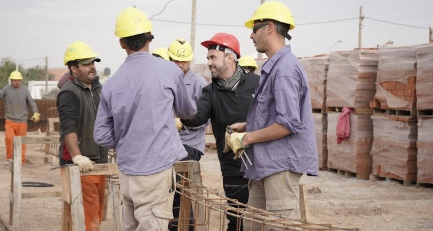 Baradero: Avanza el complejo urbanístico de 207 viviendas 