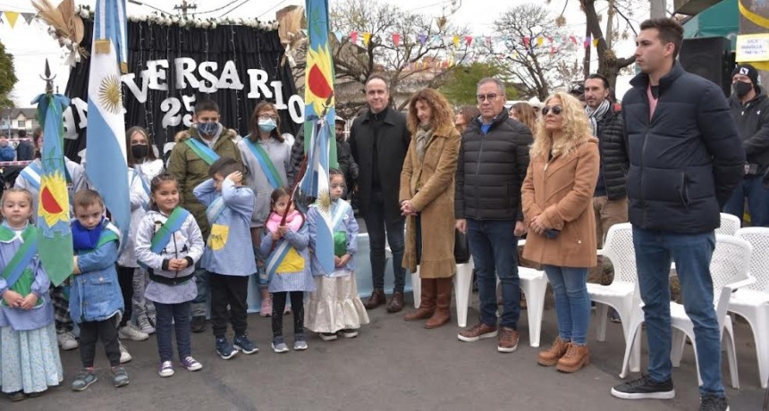 Ituzaingó: Alberto Descalzo participó de los festejos por los 25 años del Jardín N° 910 