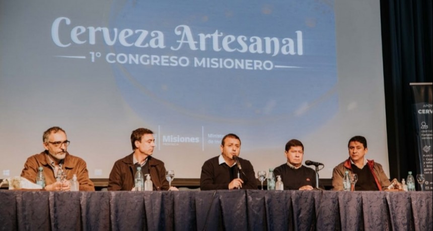 Misiones: Herrera Ahuad participó en la apertura del primer congreso misionero de Cerveza Artesanal 