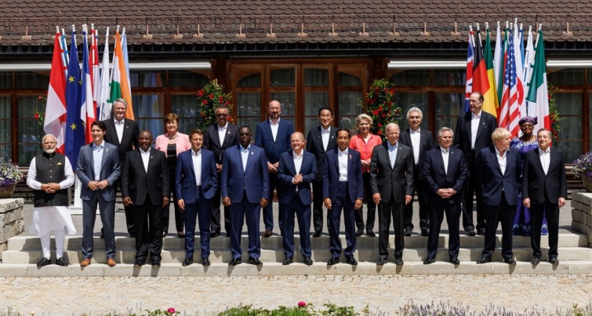 El Presidente en el G7 denunció que 