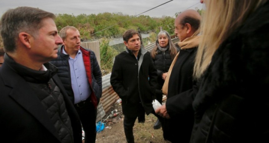 El Gobernador Axel Kicillof presentó un proyecto para la construcción de 120 viviendas en Plátanos