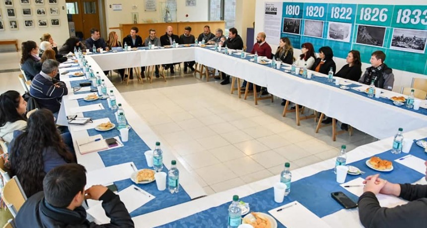 San Vicente: Mantegazza participó del encuentro distrital del COPRET