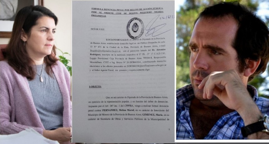 Luciano Bugallo: “La intendenta de Moreno no puede justificar la construcción de su casa en el country con su sueldo de intendente”