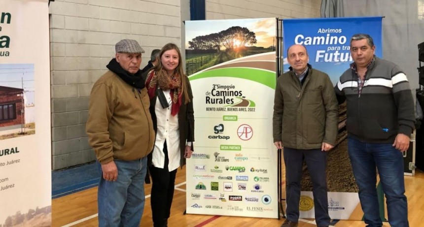 Suipacha: El Municipio estuvo presente en el 3° Simposio de Caminos Rurales 