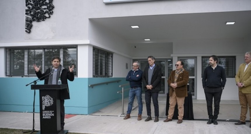Kicillof inauguró el nuevo edificio del Centro de Atención Primaria de la Salud de barrio Falucho