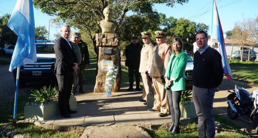 Colón (ER): Walser participó del homenaje al “General Gaucho” Martín de Güemes en el distrito 