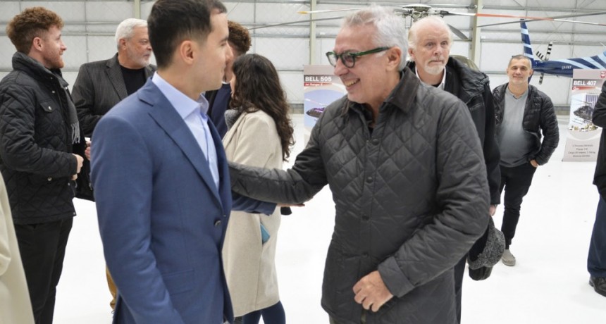 Tigre: Julio Zamora acompañó la inauguración del nuevo Helipuerto en Don Torcuato    