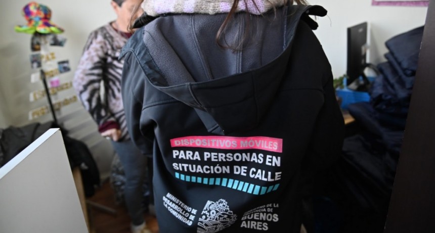 La Plata: La Municipalidad profundiza el abordaje integral para personas en situación de calle ante las bajas temperaturas