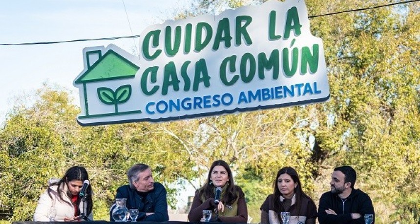 Moreno: Fernández encabezó el primer Congreso Ambiental del distrito