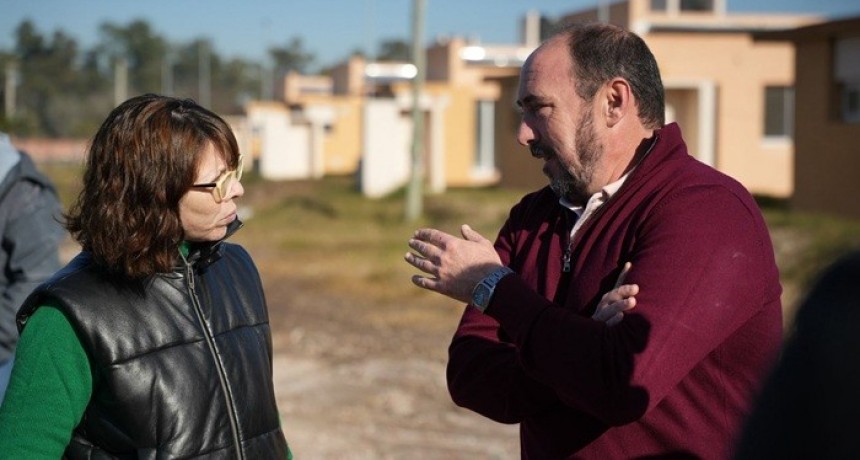 Batakis y Álvarez recorrieron cuatro obras en ejecución en General Paz