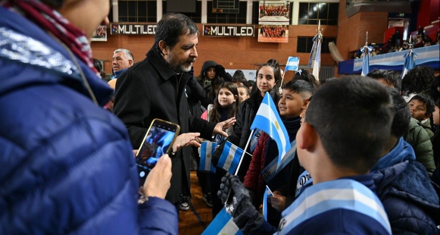 San Martín: Más de 4.800 alumnos prometieron lealtad a la bandera