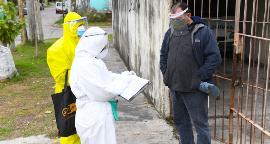San Fernando avanza con los operativos de detección de coronavirus en más barrios 
