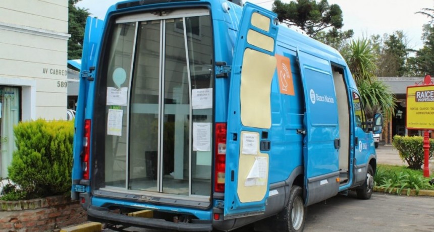 Luján: Nuevo cajero automático móvil en la localidad de Open Door 