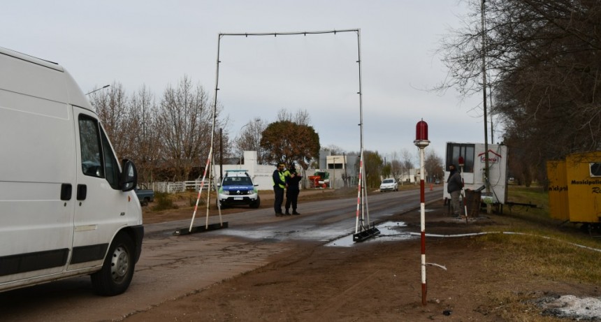 Salliqueló: Continúan los controles en los accesos habilitados en el distrito 