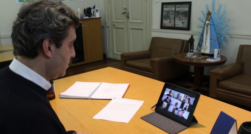 Luján: Leo Boto encabezó un encuentro virtual con cooperativistas y referentes de la Economía Social