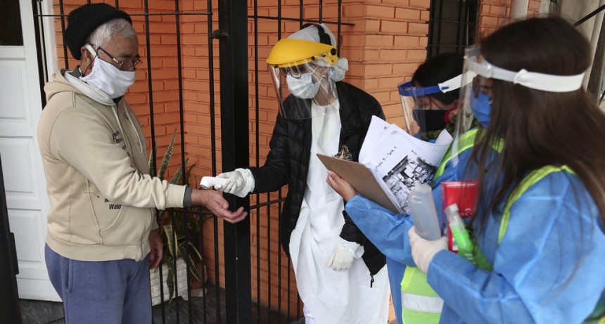 Vicente López: Operativo de vacunación antigripal y prevención en Barrio La Loma 