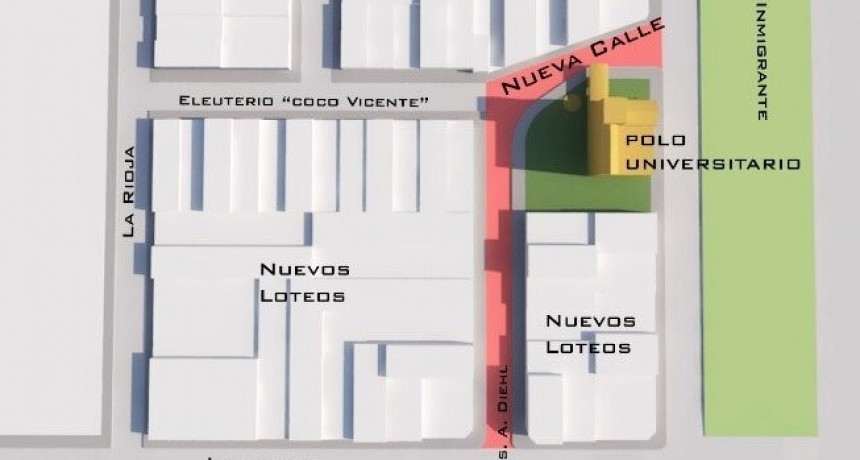 Rivadavia comienza con la obra del Polo Universitario  