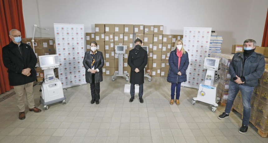 Pte. Perón: La intendente Cantero recibió nueva aparatología para el hospital Grierson 