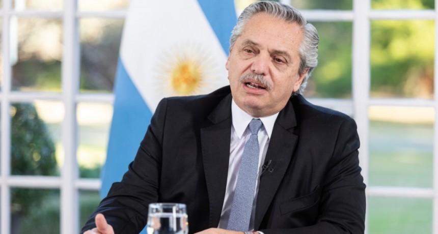 El Presidente participó por videoconferencia de la recorrida de las obras de un nuevo puerto en Timbúes 