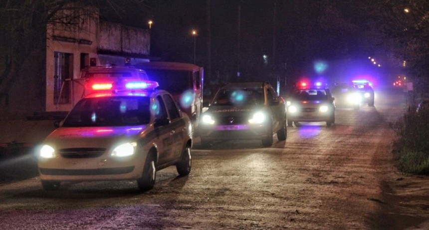 Luján: Controles aleatorios vespertinos en barrios 