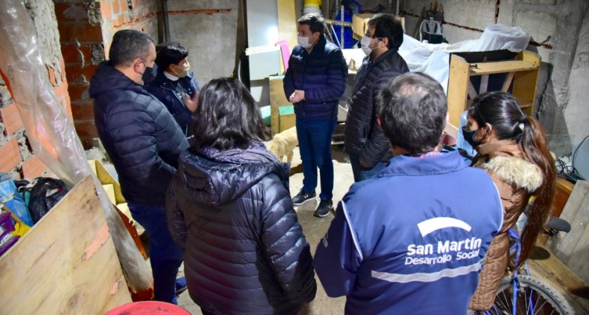 San Martín: Fernando Moreira recibió a Daniel Arroyo  