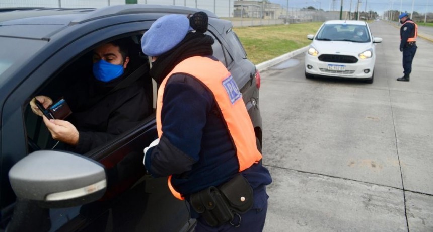 E. Echeverría: 11 nuevos detenidos en controles de circulación