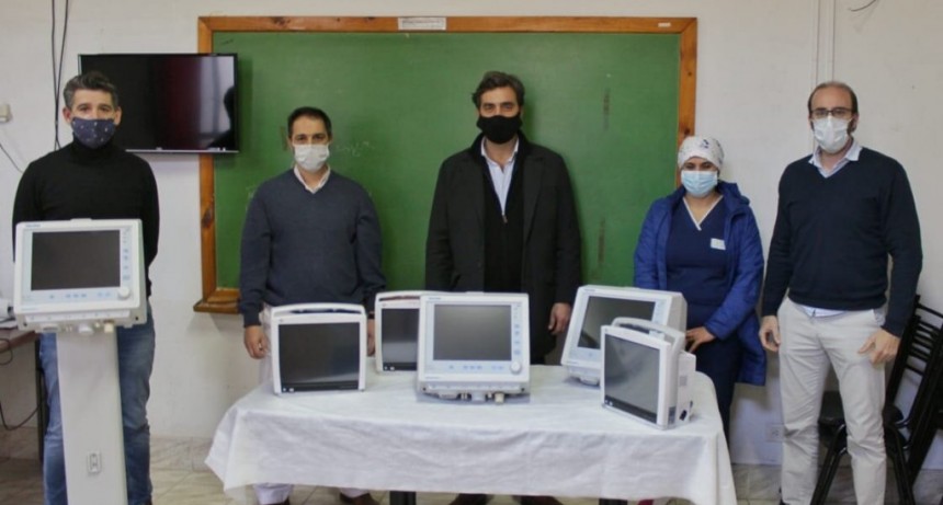 Luján: Boto recibió tres nuevos respiradores para el sistema sanitario local 