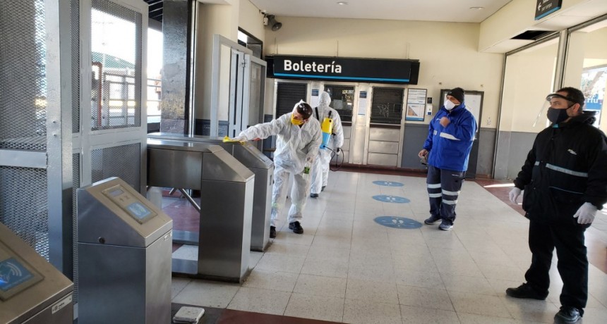 La CNRT realizó una fiscalización en la estación de Berazategui