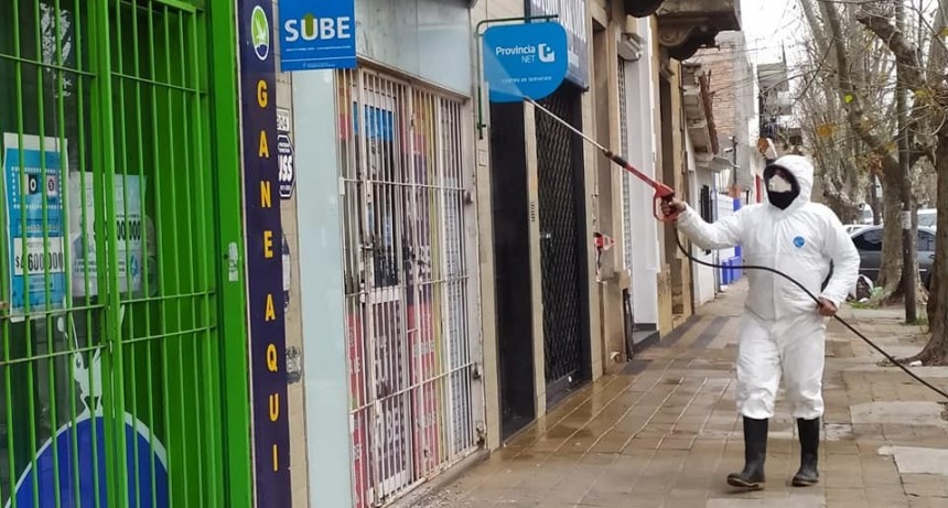 Ituzaingó: Continúan realizándose operativos de desinfección y sanitización 