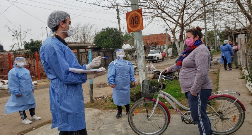 Berazategui: Se llevó a cabo un Operativo del Programa DetectAr en el B° Gral. Belgrano