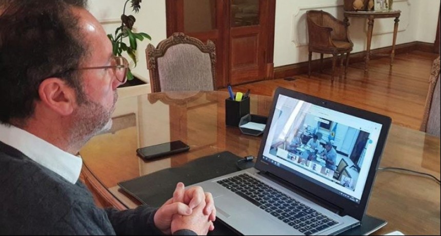 Torchio participó de un encuentro virtual con Kicillof por obras para Carlos Casares 