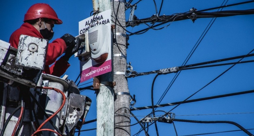 Morón: Refuerzan los controles y relevan cámaras y dispositivos de seguridad