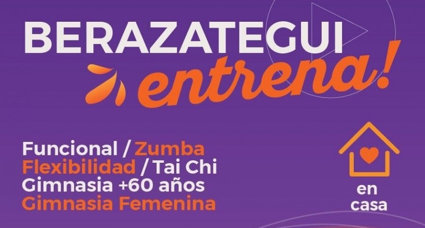 Berazategui: Con gran éxito, continúan las clases deportivas online gratuitas