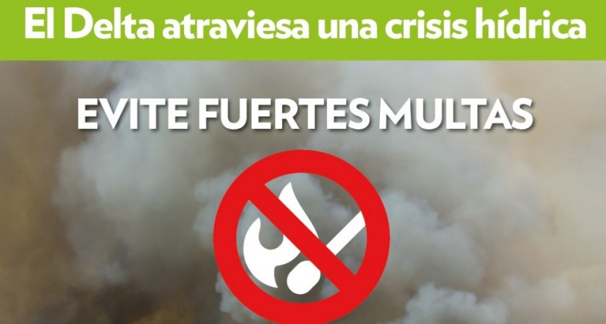 San Fernando advierte sobre los peligros de la quema de pastizales en el Delta