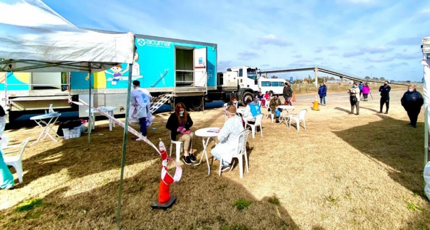 Luján: El Operativo Detectar relevó 80 viviendas en el barrio Los Gallitos y sumó test rápidos al operativo