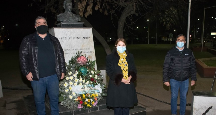 Pte. Perón: Emotivo homenaje de Blanca Cantero a Juan Domingo Perón  