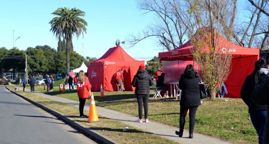 Luján: Nueva jornada de testeos Covid en los barrios El Trébol y Sarmiento