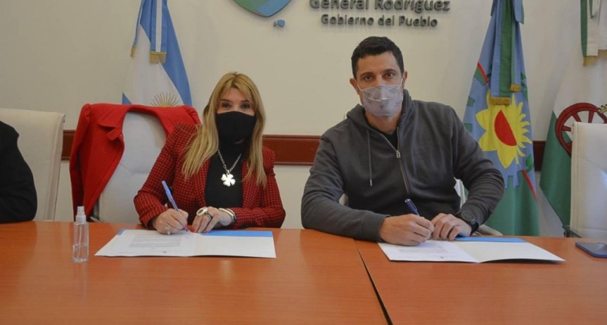 Gral. Rodríguez: El intendente García firmó dos convenios para fortalecer la asistencia social 