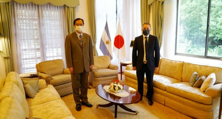 E. Echeverría: Fernando Gray se reunió con el embajador japonés en Argentina