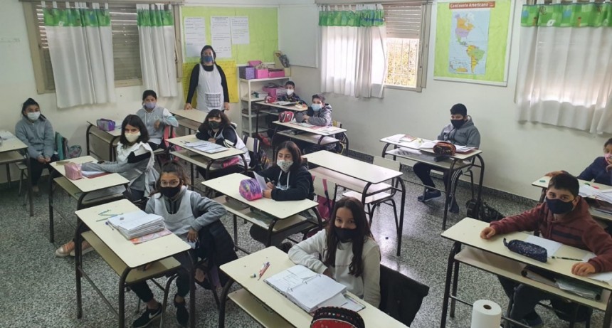 Patagones: Volvió la presencialidad en las Escuelas del distrito