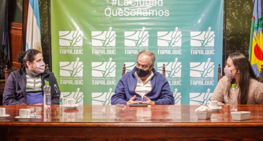 Tapalqué: Reunión del Intendente con el Instituto Nacional de Asociativismo y Economía Social 