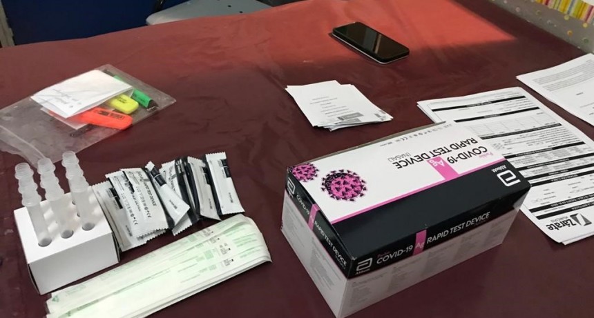 Zárate: Municipio y Consejo Escolar llevan adelante testeos en las escuelas