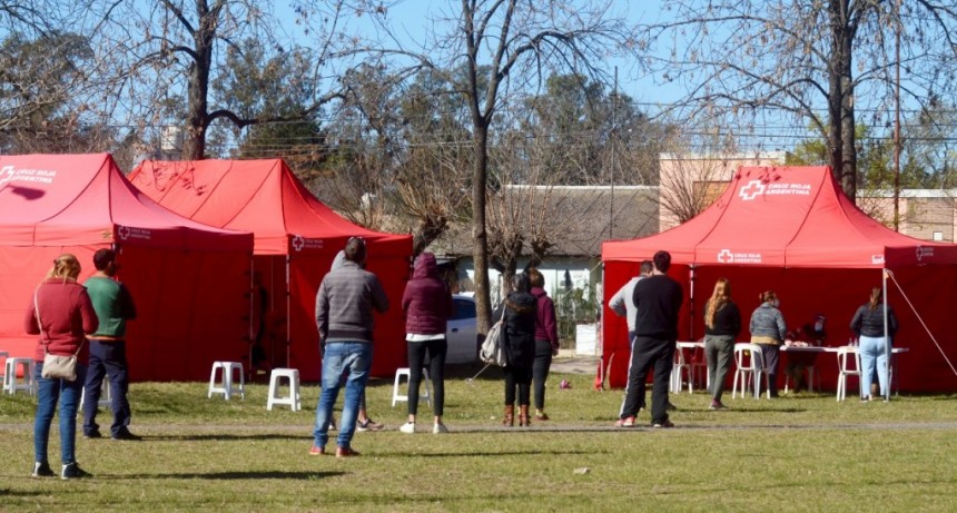 Luján: Nueva jornada de testeos Covid en el barrio Juan XXIII