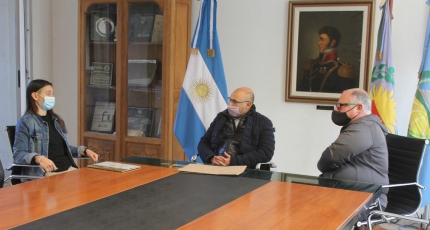 Balcarce: El Intendente saludó a futbolista que milita en Boca Juniors