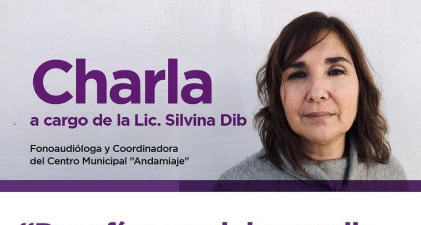 Campana: Se presenta la charla “Desafíos en el desarrollo del lenguaje”