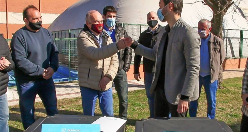 Junín: El Municipio firmó un importante convenio con el club Junín