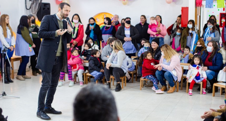 Hurlingham: El Intendente Selci inauguró un nuevo jardín de infantes
