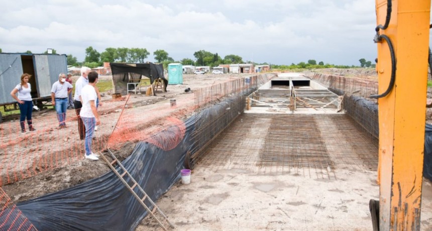 San Vicente: Continúan las obras hidráulicas en Alejandro Korn 
